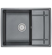 Кухонная мойка GRANULA (6501, ШВАРЦ)