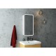 Зеркало-шкаф Elliott LED 400х800 правый