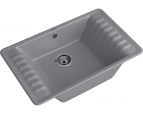 GranFest QUARZ (GF-ZW71) Мойка для кухни 760*480мм (темно-серый) GranFest QUARZ (GF-ZW71) Мойка для кухни 760*480мм (темно-серый)