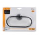 Полотенцедержатель кольцо черный FIXSEN Comfort Black FX-86011)