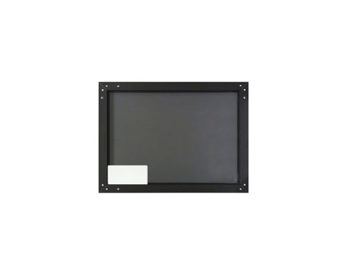 Зеркало Solid Black 900x700, реверсивное крепление