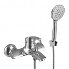 Plus_Strike Смеситель для ванны, монолит.излив 156мм, р/ОД, хром, LM, LM1102C