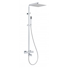 Душевая стойка KALISTO 3S с термостатом, хром, BERGES