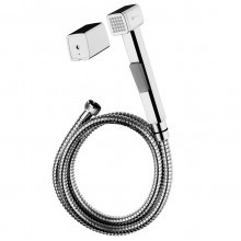 Лейка гигиеническая в комплекте шланг 1.5 м., крепление к стене, хром. LM,  LM8089C