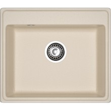 GRANFEST Мойка композит VERTEX, GF-V-580, чаша 580*500, кашемир
