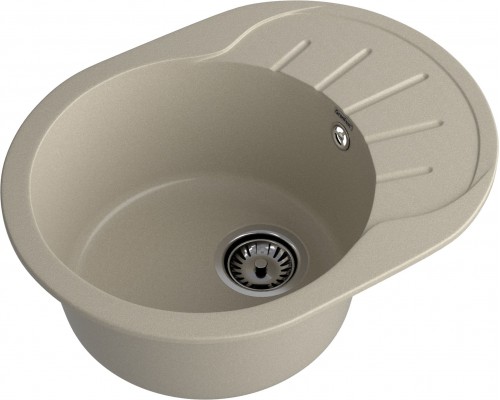 GRANFEST Мойка композит RONDO GF-R--580L чаша с крылом 579*445мм топаз арт.GF- GRANFEST Мойка композит RONDO GF-R--580L чаша с крылом 579*445мм топаз арт.GF-