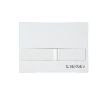 Кнопка  для инсталляции BERGES NOVUM L1, 040011 белая
