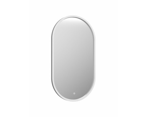 Зеркало Prime White Led 450x800 с сенсором, рама МДФ