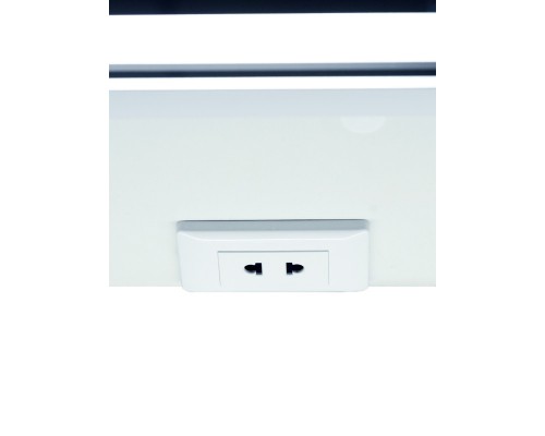 Зеркало-шкаф Allure Led 800х800 с датчиком движения, розеткой