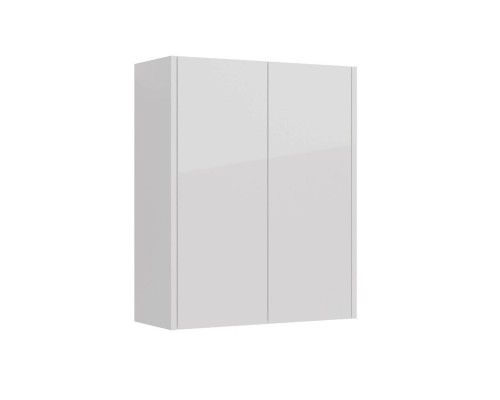 Шкаф Lemark COMBI 60 см подвесной, 2-х дверный, цвет корпуса, фасада: Белый глянец Шкаф Lemark COMBI 60 см подвесной, 2-х дверный, цвет корпуса, фасада: Белый глянец