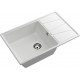 GRANFEST Мойка композит VERTEX, GF-V-780L, чаш+кр 780*500, иней