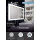 Зеркало Relax LED 800x600