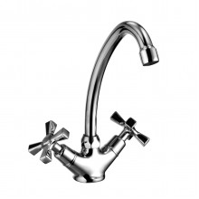 Benefit Смеситель для кухни, выс.пов.излив 143мм, р/ДВ, хром, LM, LM2504C