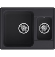 GranFest QUARZ (ECO-09) Мойка 1.5-чаш. 620*480 (черный)