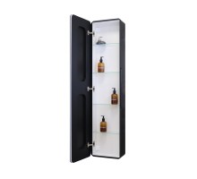 Зеркало-шкаф Eltoro black LED 360х1560