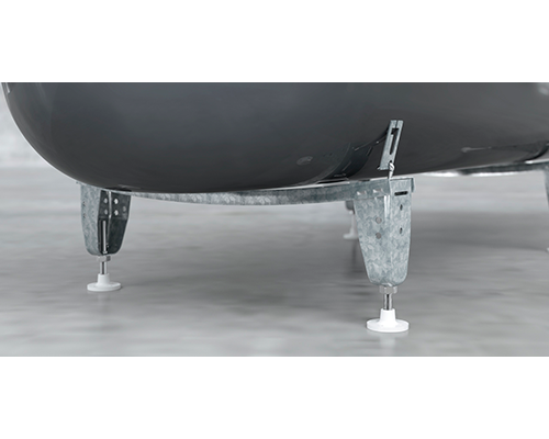 Ножки стальные универсальные для ванн, b - 70/75 см., прикручивающиеся (аналог APMROS100), BLB Ножки стальные универсальные для ванн, b - 70/75 см., прикручивающиеся (аналог APMROS100), BLB