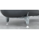 Ножки стальные универсальные для ванн, b - 70/75 см., прикручивающиеся (аналог APMROS100), BLB
