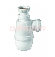 МИНОР сифон 1 1/4*40 мм (SM2000) без выпуска, WIRQUIN