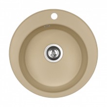 Мойка кухонная ШЕЛЛИ 50, круглая, латте