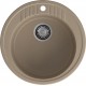 GRANFEST Мойка композит RONDO GF-R--520   D=520 мм   песок  арт.GF-