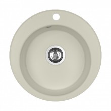 Мойка кухонная ШЕЛЛИ 50, круглая, жемчуг