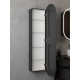 Зеркало-пенал Elmage black LED 450х1600