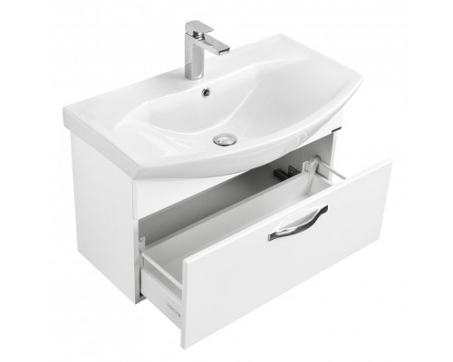 Тумба АРИЯ 80, подвесная, бел. (под раковину СМАЙЛ 80)