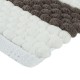 Коврик для ванной 1-ый Fixsen AMBER, FX-8040Z, mix (серый+бежевый+белый), 50х80см