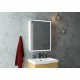 Зеркало-шкаф Allure LED 600х800 правый с розеткой