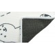 Коврик для ванной Fixsen Teddy Air 1-ый FX-6001T, белый, 50х80см