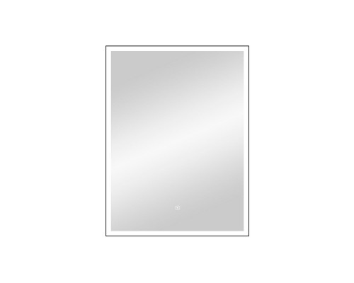 Зеркало Frame Black LED 600х800