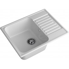 GranFest QUARZ (ECO-13) Мойка чаша+кр 620*480 (серый)