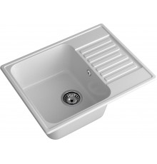 GranFest QUARZ (ECO-13) Мойка чаша+кр 620*480 (серый)