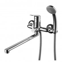 Partner Смеситель для ванны, плоск.пов.излив 300мм держ.на теле, р/ОД, хром, LM, LM6551C