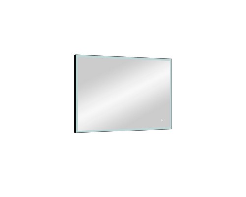 Зеркало Solid Black Led 1000x800, реверсивное крепление