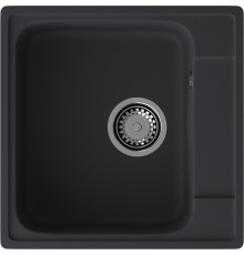 GranFest QUARZ (GF-Z48) Мойка для кухни 480*480мм (черный)