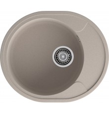 GRANFEST Мойка URBAN 857L  1-чаша+крыло 570*480мм песочный арт.GF-UR-