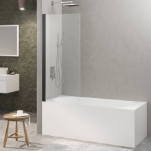 Душевая шторка RIVER S Black 900, BERGES