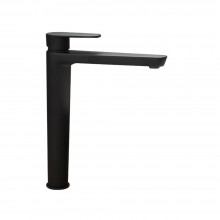 Смеситель высокий для раковины чаши однорычажный ALEXIA 3602 матовый черный (XL)