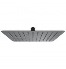 Верхний душ VENTAS S BLACK 25 см, черный матовый, BERGES