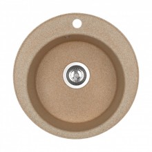Мойка кухонная ШЕЛЛИ 50, круглая, песочный
