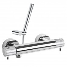 Термостатический смеситель для душа наружнего монтажа с душевым комплектом ODISEA JOYA 593401MO