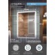 Зеркало Sevilla LED 500x700