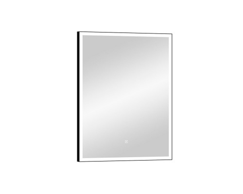 Зеркало Frame Black LED 600х800