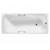[355453] Ванна чугунная Wotte Start UR 170 х 75 см, c отверстиями для ручек, белая +40490 ₽