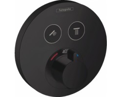 [401007] Термостат Hansgrohe ShowerSelect S, чёрный матовый, 15743670 +105730 ₽