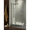 [495011] Душевой уголок Radaway Almatea KDJ+S/2L 90*90L*90, 90 х 90 х 195 см, стекло прозрачное, профиль хром, дверь слева, 3152 +177570 ₽