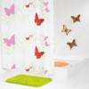 [518919] Штора для ванной комнаты Ridder Butterflies 180 x 200 см, белый, красный, 32606 +2061 ₽