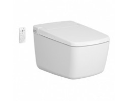 [580655] Интеллектуальный подвесной унитаз Vitra V-Care Prime, крышка микролифт, с функцией биде, пульт ДУ, 7231B403-6216 +334790 ₽