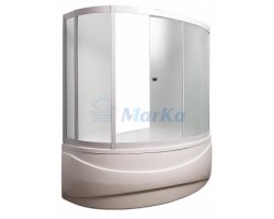[149963] Шторка для ванны 1MarKa CATANIA 150, цвет профиля - хром +17380 ₽